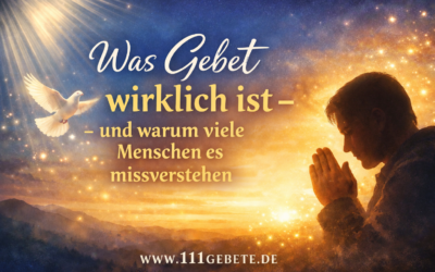 Was Gebet wirklich ist – und warum viele Menschen es missverstehen