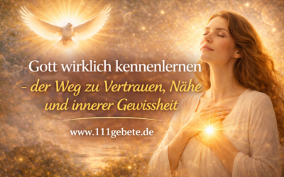 Gott wirklich kennenlernen – der Weg zu Vertrauen, Nähe und innerer Gewissheit